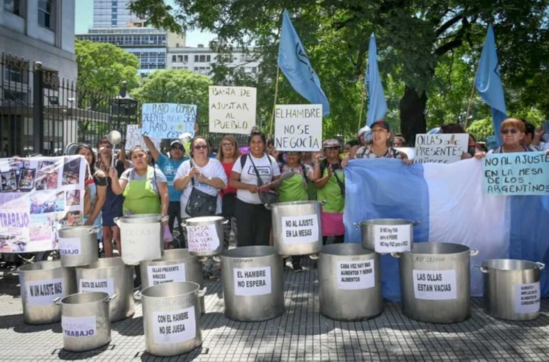 una-organizacion-social-protestara-frente-al-hotel-libertador-donde-se-aloja-javier-milei-para-reclamar-por-el-faltante-de-alimentos