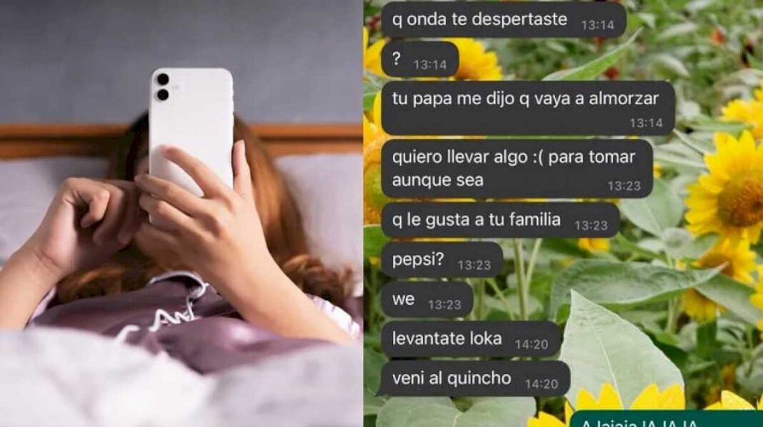 una-joven-se-desperto-con-un-mensaje-de-whatsapp-de-su-novio,-lo-mostro-en-twitter-y-se-volvio-viral