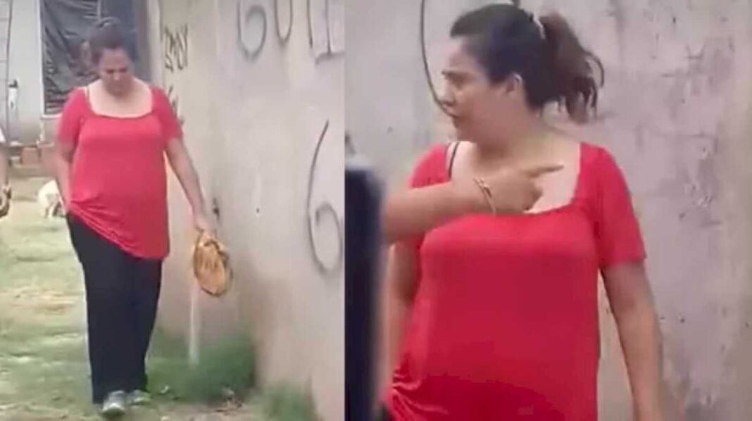 video:-asi-fue-la-reaccion-de-la-mujer-que-fingio-un-embarazo-y-fue-encontrada-en-la-casa-de-su-ex