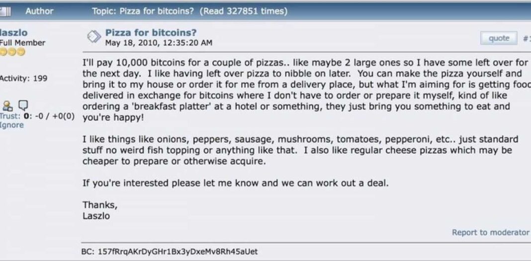 pago-dos-pizzas-por-10.000-bitcoins:-la-exorbitante-fortuna-que-perdio-tras-una-nueva-suba-historica