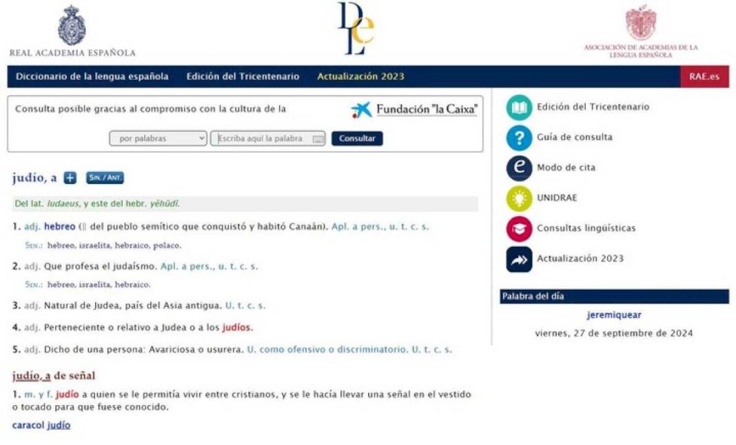 el-enacom-explico-por-que-no-bloquean-la-pagina-de-la-rae-con-el-significado-ofensivo-de-la-palabra-judio